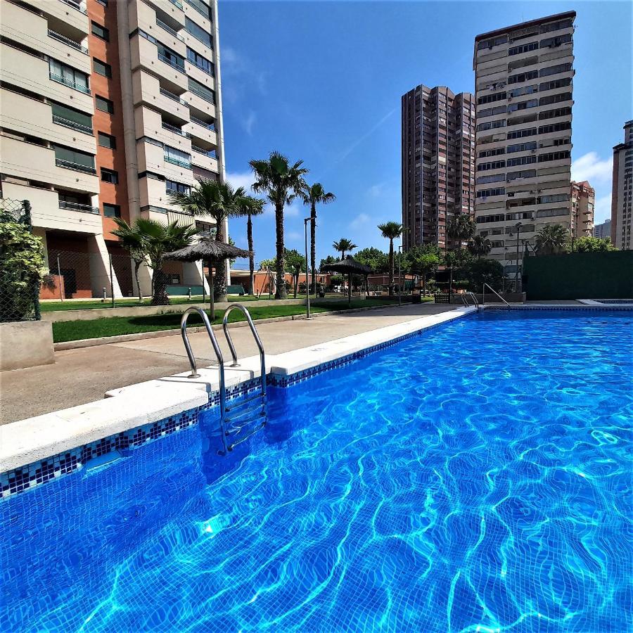 Parque Torre Sol Boutique Apartment 12 Floor , Free Parking, Wi-Fi, Pool, Benidorm Exterior foto